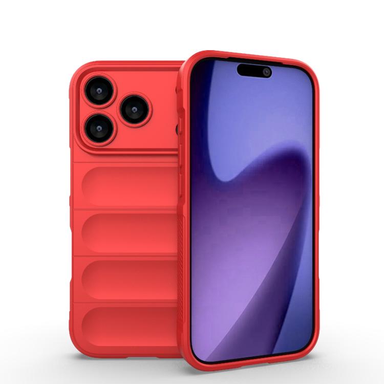 Coque de téléphone Magic Shield en TPU + flanelle, pour iPhone 17e / 16e, pour iPhone 17 Pro Max, pour iPhone 17 Pro, pour iPhone 17