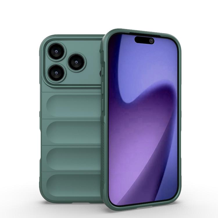 Coque de téléphone Magic Shield en TPU + flanelle, pour iPhone 17e / 16e, pour iPhone 17 Pro Max, pour iPhone 17 Pro, pour iPhone 17