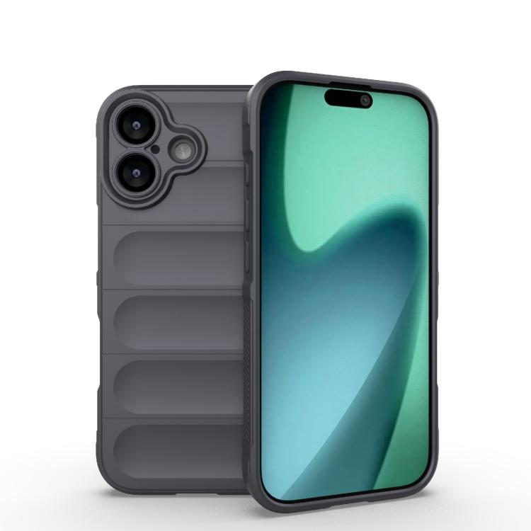 Coque de téléphone Magic Shield en TPU + flanelle, pour iPhone 17e / 16e, pour iPhone 17 Pro Max, pour iPhone 17 Pro, pour iPhone 17