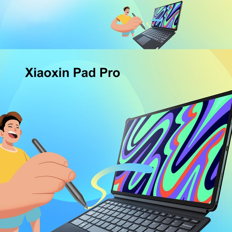 Tablette Lenovo Pad Pro 12,7 pouces WiFi, Android 13, Qualcomm Snapdragon 870 Octa Core, Supporte l'identification faciale, 8 Go+128 Go, 8 Go+256 Go