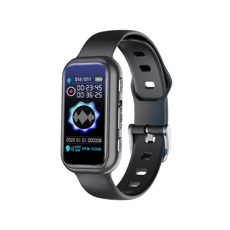 Bracelet d'enregistrement à commande vocale Bluetooth MP3 intelligent avec réduction de bruit JNN S16 HD, 4 Go, 8 Go, 16 Go, 32 Go, 64 Go