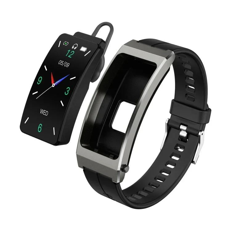 K13S Bracelet intelligent à écran TFT de 1,14 pouce et bracelet en silicone prenant en charge la gestion du sommeil/la surveillance de l'oxygène sanguin, bracelet en silicone