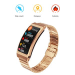 K13S Bracelet intelligent à écran TFT de 1,14 pouce et bracelet en silicone prenant en charge la gestion du sommeil/la surveillance de l'oxygène sanguin, bracelet en silicone