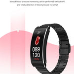 K13S Bracelet intelligent à écran TFT de 1,14 pouce et bracelet en silicone prenant en charge la gestion du sommeil/la surveillance de l'oxygène sanguin, bracelet en silicone