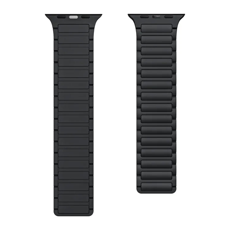 Bracelet de montre en silicone à boucle magnétique, pour Apple Watch 42mm, pour Apple Watch 38mm