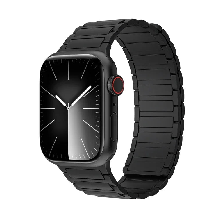 Bracelet de montre en silicone à boucle magnétique, pour Apple Watch 42mm, pour Apple Watch 38mm
