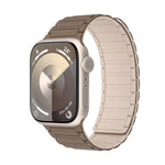 Bracelet de montre en silicone à boucle magnétique, pour Apple Watch 42mm, pour Apple Watch 38mm