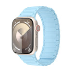 Bracelet de montre en silicone à boucle magnétique, pour Apple Watch 42mm, pour Apple Watch 38mm