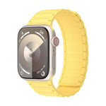 Bracelet de montre en silicone à boucle magnétique, pour Apple Watch 42mm, pour Apple Watch 38mm