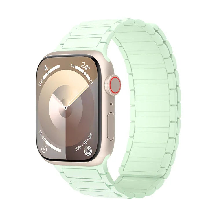 Magnetic Loop Silicone Watch Band, For Apple Watch Series 9 45mm, For Apple Watch Series 9 41mm, For Apple Watch Ultra 49mm