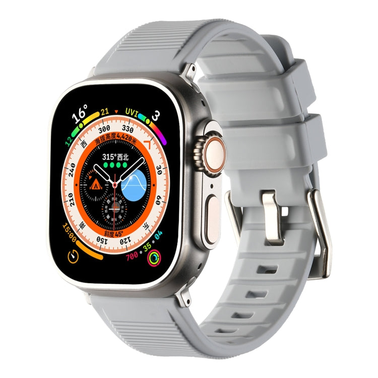 Bracelet de montre en silicone à double anneau, pour Apple Watch 42 mm, Apple Watch 38 mm