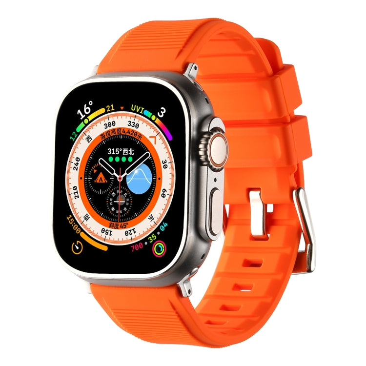Bracelet de montre en silicone à double anneau, pour Apple Watch 42 mm, Apple Watch 38 mm