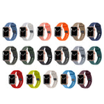 Bracelet de montre en silicone à rayures avec boucle carrée, pour Apple Watch Ultra 2 49mm, pour Apple Watch Series 9 45mm