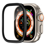 Cadre en alliage d'aluminium avec film trempé intégré, Pour Apple Watch Ultra 49 mm