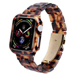 Kit bracelet et boîtier en résine imprimée pour PC, pour Apple Watch Series 6/5/4/SE 44mm, pour Apple Watch Series 6/5/4/SE 40mm, pour Apple Watch Series 9/8/7 45mm, pour Apple Watch Series 9/8/7 41mm