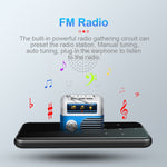 M15 Multi-function Smart Voice Recorder MP3 Hifi Sound Music Player Walkman, Bluetooth Version, 4GB, 8GB, 16GB, 32GB
