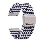 Bracelet de montre en nylon tressé avec boucle en métal, pour Samsung Galaxy Watch 6 / 6 Classic