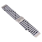 Bracelet de montre en nylon tressé avec boucle en métal, pour Samsung Galaxy Watch 6 / 6 Classic