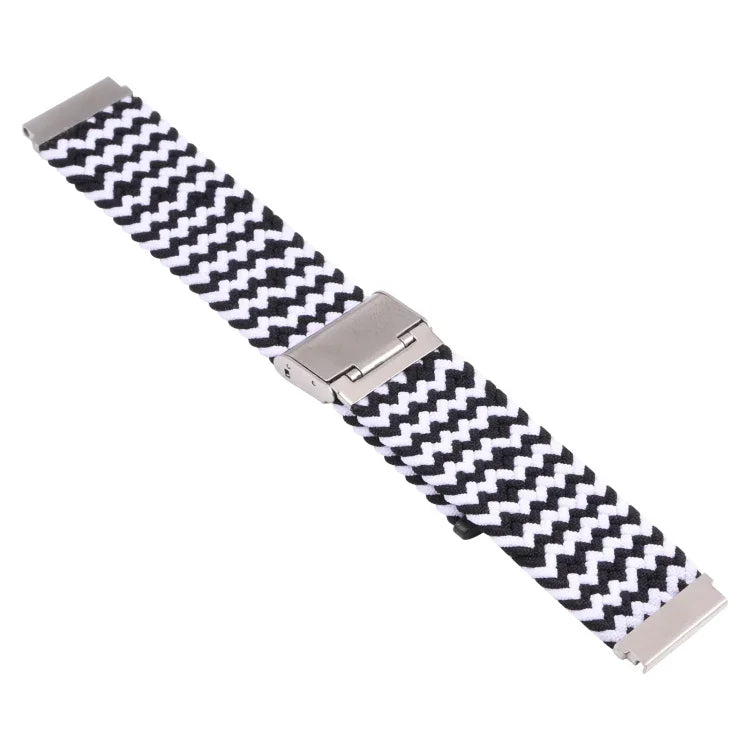 Bracelet de montre en nylon tressé avec boucle en métal, pour Samsung Galaxy Watch 6 / 6 Classic
