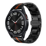 Bracelet de montre en métal acier inoxydable, pour Samsung Galaxy Watch 6 / 6 Classic