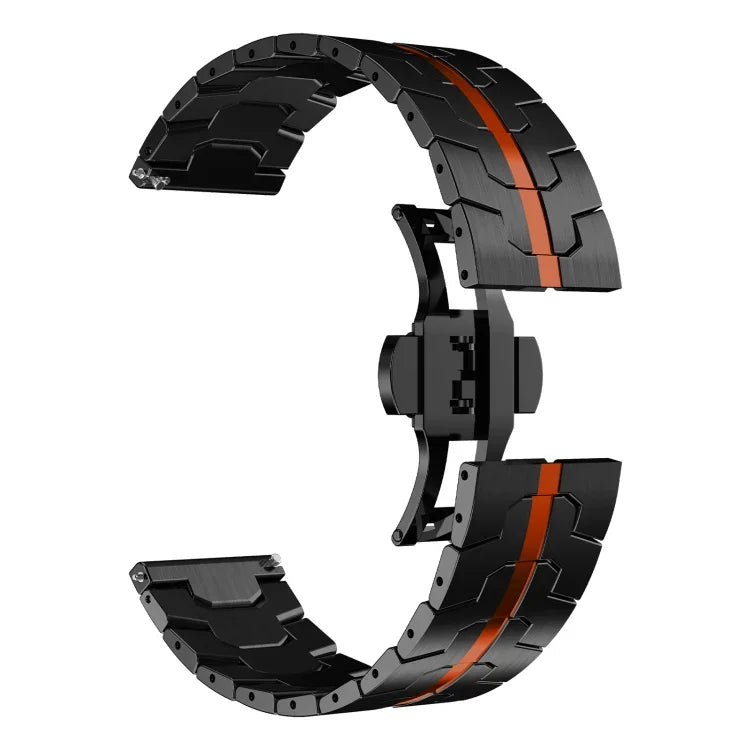 Bracelet de montre en métal acier inoxydable, pour Samsung Galaxy Watch 6 / 6 Classic