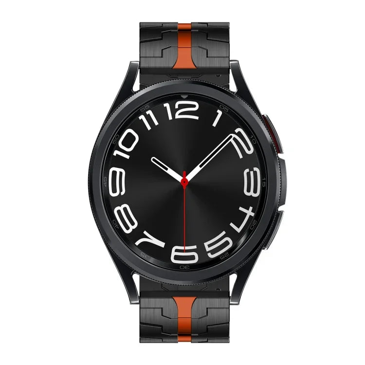 Bracelet de montre en métal acier inoxydable, pour Samsung Galaxy Watch 6 / 6 Classic