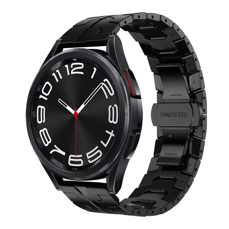 Bracelet de montre en métal acier inoxydable, pour Samsung Galaxy Watch 6 / 6 Classic
