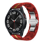 Bracelet de montre en métal acier inoxydable, pour Samsung Galaxy Watch 6 / 6 Classic