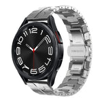 Bracelet de montre en métal acier inoxydable, pour Samsung Galaxy Watch 6 / 6 Classic