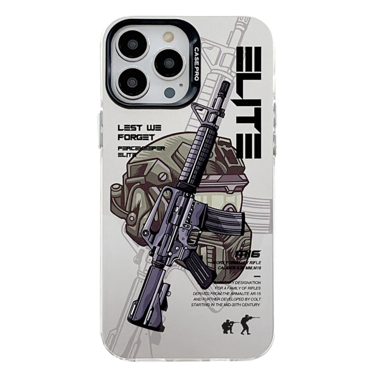 Electroplated Silver Series PC Protective Phone Case, For iPhone 13 Pro, For iPhone 13