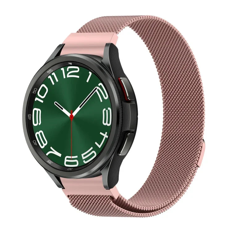 Bracelet de montre Milan en métal magnétique, pour Samsung Galaxy Watch 6 / 6 Classic