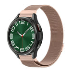 Bracelet de montre Milan en métal magnétique, pour Samsung Galaxy Watch 6 / 6 Classic