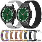 Bracelet de montre Milan en métal magnétique, pour Samsung Galaxy Watch 6 / 6 Classic