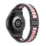 Bracelet de Montre en Acier Inoxydable à Trois Billes, Pour Samsung Galaxy Watch 6 / 6 Classic