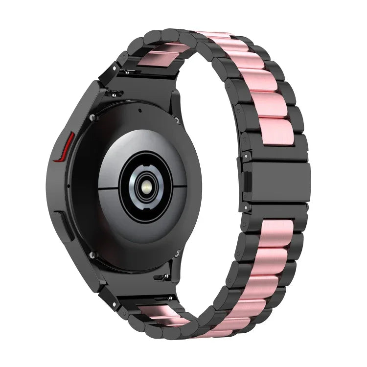 Bracelet de Montre en Acier Inoxydable à Trois Billes, Pour Samsung Galaxy Watch 6 / 6 Classic