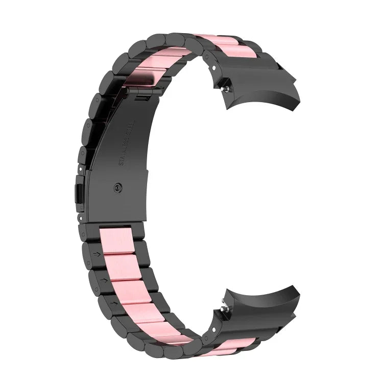 Bracelet de Montre en Acier Inoxydable à Trois Billes, Pour Samsung Galaxy Watch 6 / 6 Classic