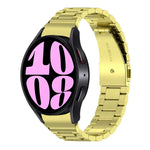 Bracelet de Montre en Acier Inoxydable à Trois Billes, Pour Samsung Galaxy Watch 6 / 6 Classic