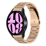 Bracelet de Montre en Acier Inoxydable à Trois Billes, Pour Samsung Galaxy Watch 6 / 6 Classic