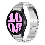 Bracelet de Montre en Acier Inoxydable à Trois Billes, Pour Samsung Galaxy Watch 6 / 6 Classic