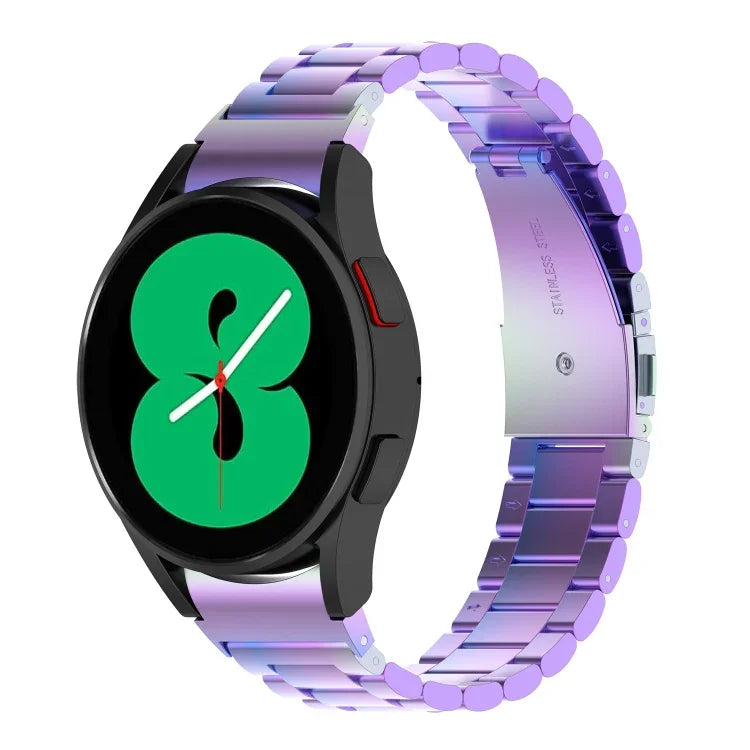 Bracelet de Montre en Acier Inoxydable à Trois Billes, Pour Samsung Galaxy Watch 6 / 6 Classic