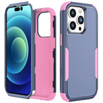 Coque de téléphone Commuter antichoc en TPU + PC, pour iPhone 16 Pro Max, pour iPhone 16 Pro, pour iPhone 16 Plus, pour iPhone 16, pour iPhone 15 Pro Max