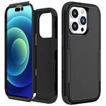 Coque de téléphone Commuter antichoc en TPU + PC, pour iPhone 16 Pro Max, pour iPhone 16 Pro, pour iPhone 16 Plus, pour iPhone 16, pour iPhone 15 Pro Max