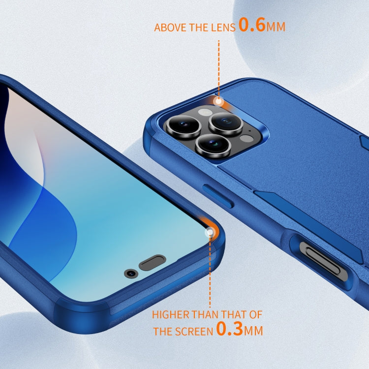 Coque de téléphone Commuter antichoc en TPU + PC, pour iPhone 16 Pro Max, pour iPhone 16 Pro, pour iPhone 16 Plus, pour iPhone 16, pour iPhone 15 Pro Max