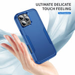 Coque de téléphone Commuter antichoc en TPU + PC, pour iPhone 16 Pro Max, pour iPhone 16 Pro, pour iPhone 16 Plus, pour iPhone 16, pour iPhone 15 Pro Max