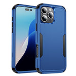 Coque de téléphone Commuter antichoc en TPU + PC, pour iPhone 16 Pro Max, pour iPhone 16 Pro, pour iPhone 16 Plus, pour iPhone 16, pour iPhone 15 Pro Max