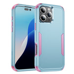 Coque de téléphone Commuter antichoc en TPU + PC, pour iPhone 16 Pro Max, pour iPhone 16 Pro, pour iPhone 16 Plus, pour iPhone 16, pour iPhone 15 Pro Max