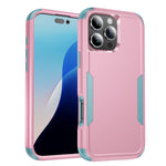 Coque de téléphone Commuter antichoc en TPU + PC, pour iPhone 16 Pro Max, pour iPhone 16 Pro, pour iPhone 16 Plus, pour iPhone 16, pour iPhone 15 Pro Max