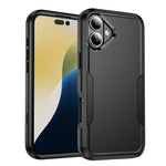 Coque de téléphone Commuter antichoc en TPU + PC, pour iPhone 16 Pro Max, pour iPhone 16 Pro, pour iPhone 16 Plus, pour iPhone 16, pour iPhone 15 Pro Max