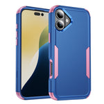 Coque de téléphone Commuter antichoc en TPU + PC, pour iPhone 16 Pro Max, pour iPhone 16 Pro, pour iPhone 16 Plus, pour iPhone 16, pour iPhone 15 Pro Max
