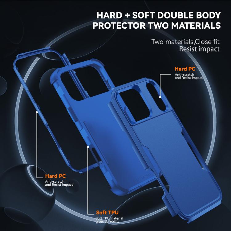 Coque de téléphone antichoc en TPU + PC pour iPhone 17 Pro Max, pour iPhone 17 Pro, pour iPhone 17, pour iPhone Air